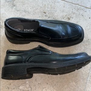Soft stags black shoes men 8.5